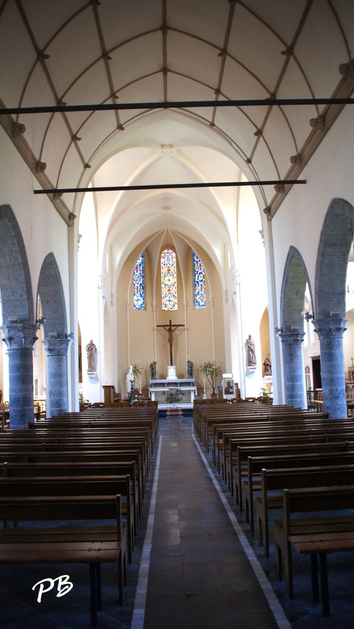 Nef de L'église Saint-Vaast - Chéreng