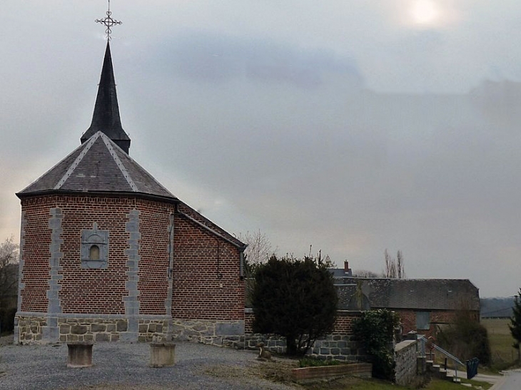 Le chevet de l'église - Choisies