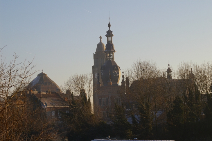 Centre ville et la Lys - Comines