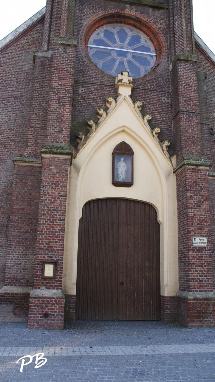 Portail de l'église Sainte-Marguerite - Comines