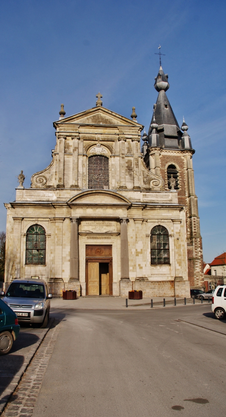 ²²²église Saint-Wasnon - Condé-sur-l'Escaut