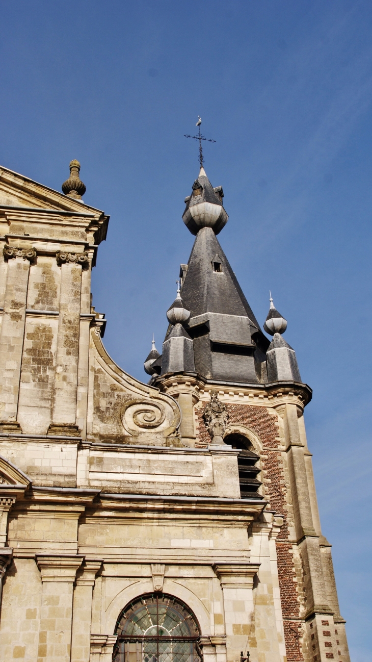 ²²²église Saint-Wasnon - Condé-sur-l'Escaut