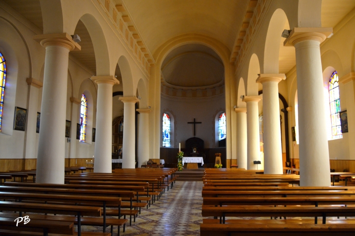 Nef Centrale de l'église Notre-Dame de Foy - Coutiches