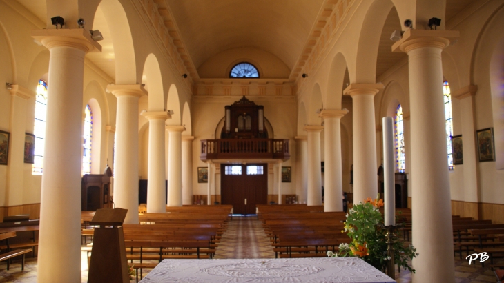 Nef Centrale de l'église Notre-Dame de Foy - Coutiches