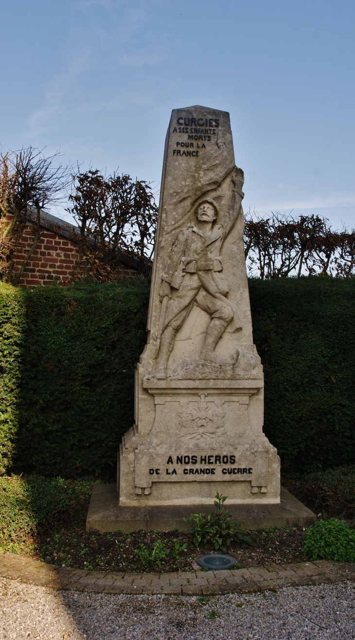 Monument aux Morts - Curgies