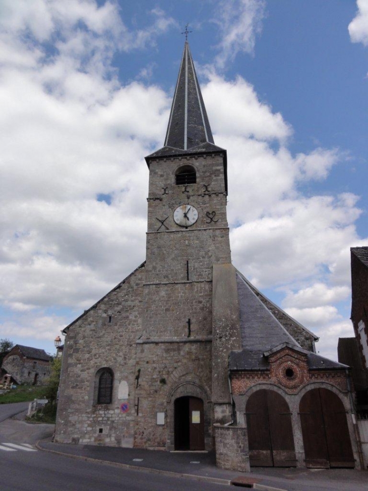 Dompierre-sur-Helpe (59440)  église Saint Etton