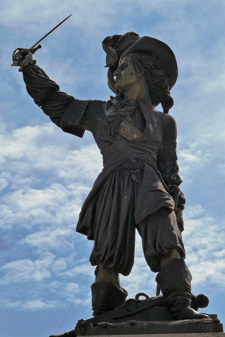 La statue de Jean Bart - Dunkerque
