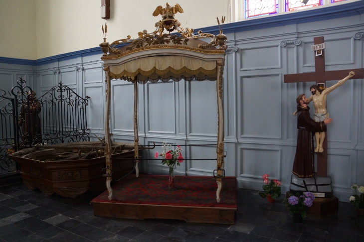 Intérieur de l'église Wulmar - Eecke