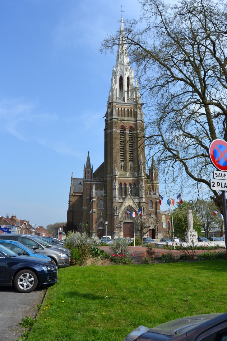  église Saint-Vaast - Estaires