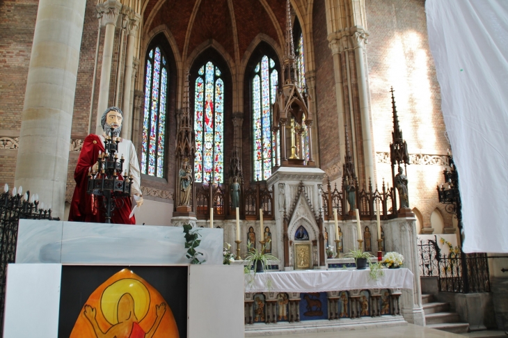  église Saint-Vaast - Estaires