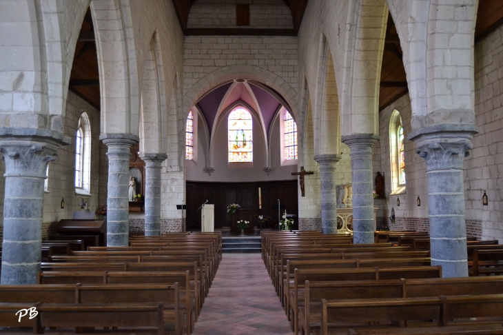 Nef de l'église Sainte-Marguerite d'Antioche - Faches-Thumesnil