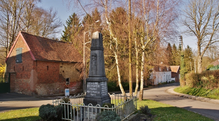 Monument aux Morts - Frasnoy