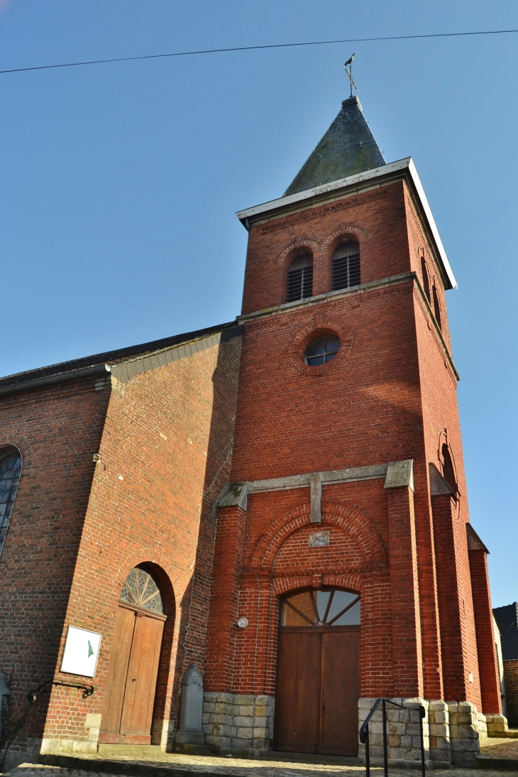 <<<église Saint-Clément  - Frasnoy