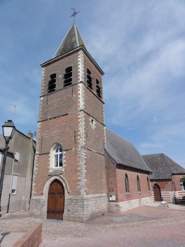 Frasnoy (59530) église Saint-Clément