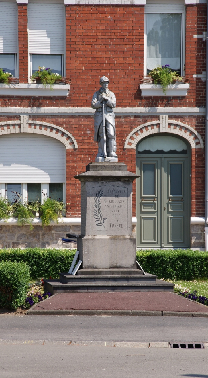 Monument aux Morts - Gœulzin