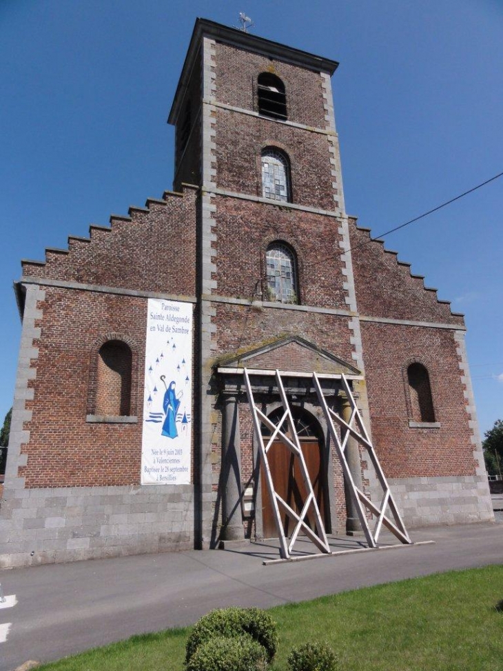 Gognies-Chaussée (59600) église Saint-Quentin (1843)