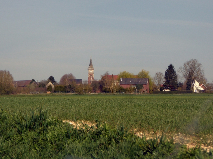 Vue sur le village - Gonnelieu