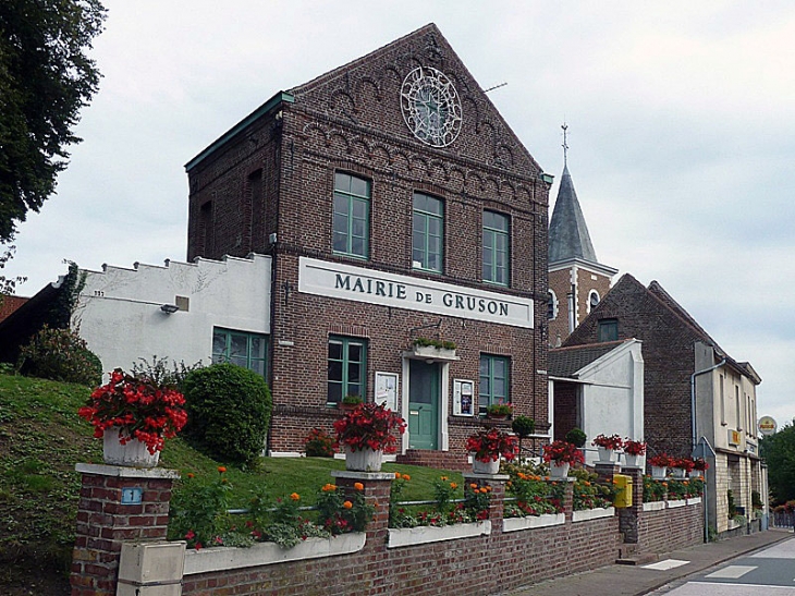 La mairie - Gruson