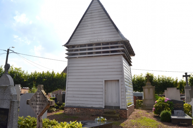 Clocher en Bois de L'église D'Hardifort ( il n'existe que deux clocher en bois en France celui D'Ardifort et de Eecke )