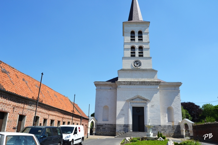 église Saint-Marcelin et Saint-Pierre - Hasnon