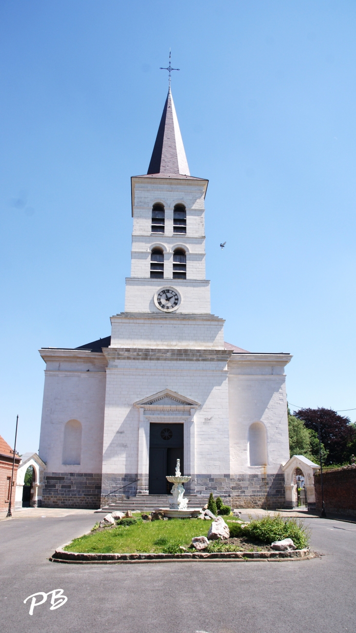 église Saint-Marcelin et Saint-Pierre - Hasnon