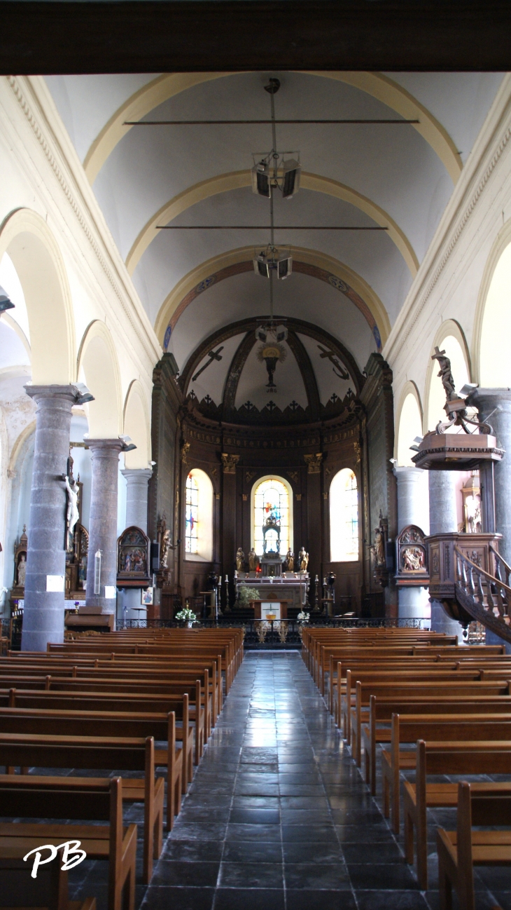 Choeur de l'église Saint-Marcelin et Saint-Pierre - Hasnon