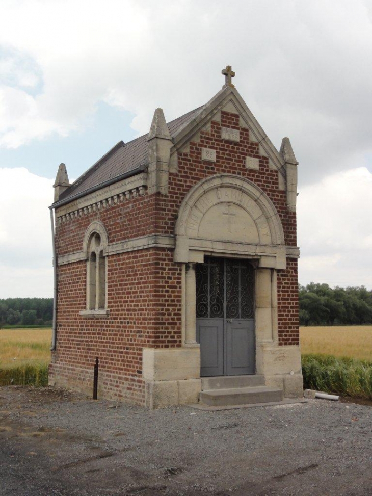 Haspres (59198) chapelle Notre Dame de Foy