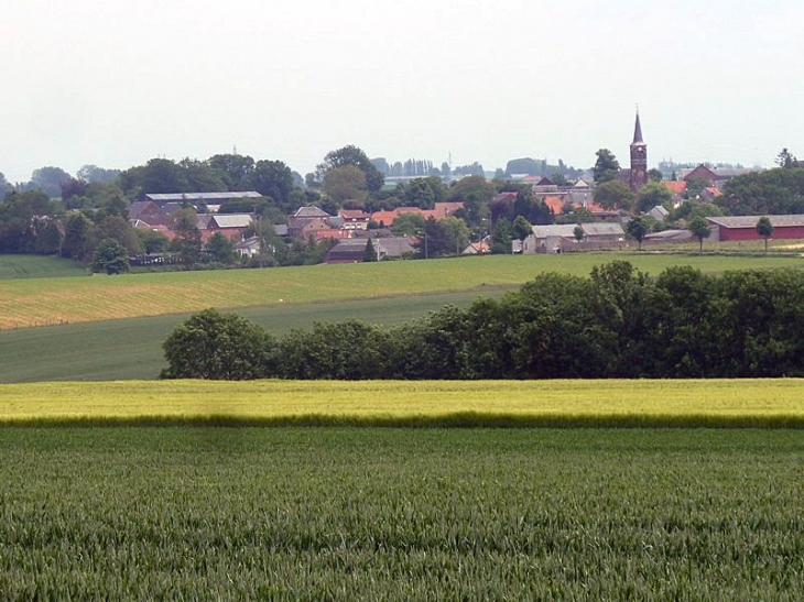 Vue sur le village - Haucourt-en-Cambrésis