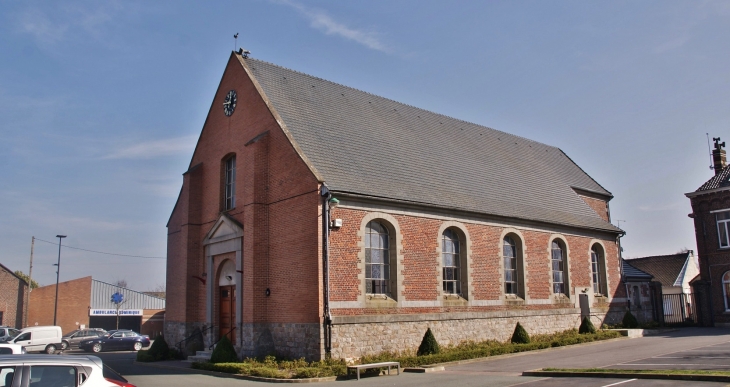 !!église Saint-Quentin - Hérin