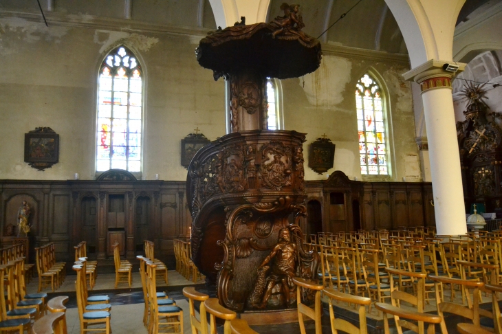 *église Saint-Vaast 16 Em Siècle  - Hondschoote