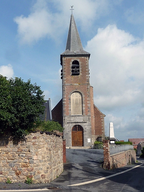 L'église - Houdain-lez-Bavay