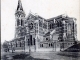 L'église, vers 1929 (carte postale ancienne).
