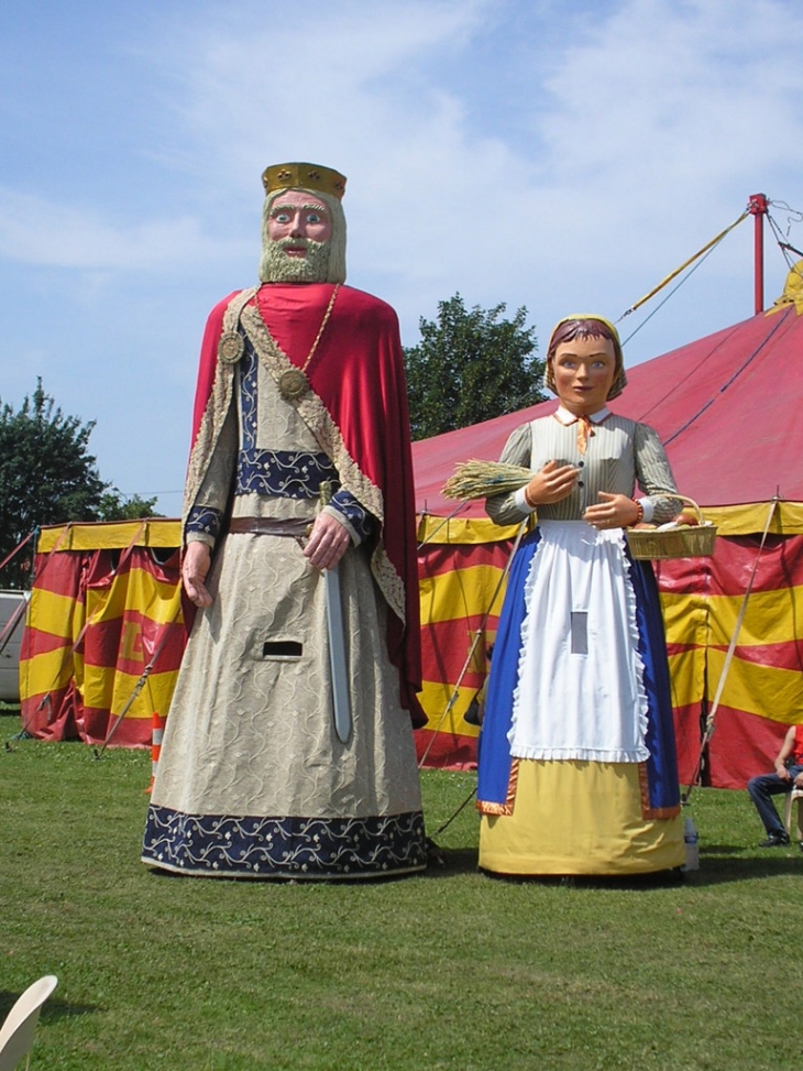 Sigebert 1er à l'occasion de la fête au pays - Lambres-lez-Douai