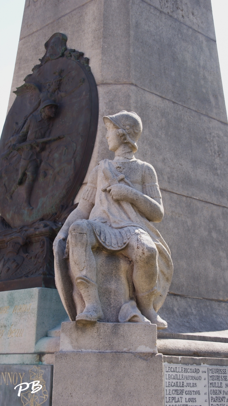 Détail du Monument aux Morts  - Lannoy