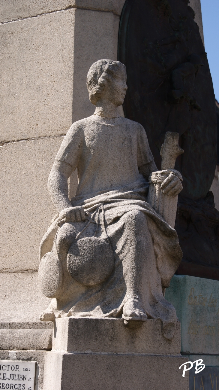 Détail du Monument aux Morts - Lannoy