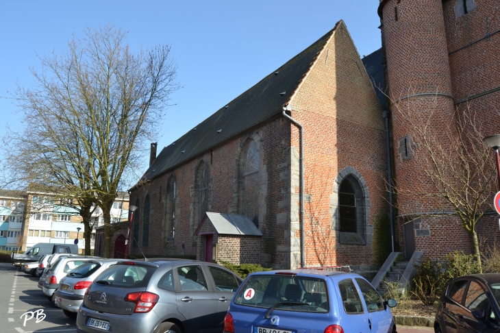  église Saint-Vaast - Leers