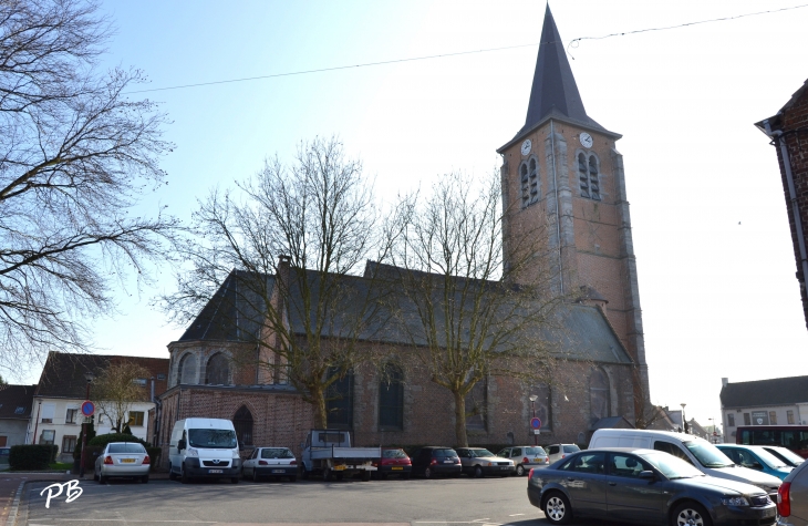  église Saint-Vaast - Leers