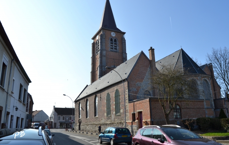  église Saint-Vaast - Leers