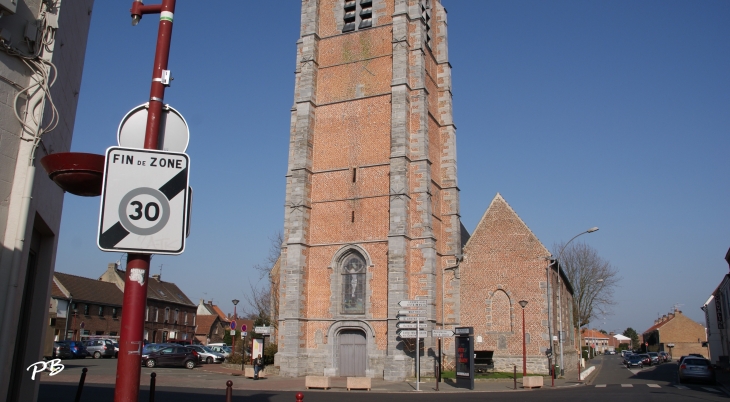  église Saint-Vaast - Leers