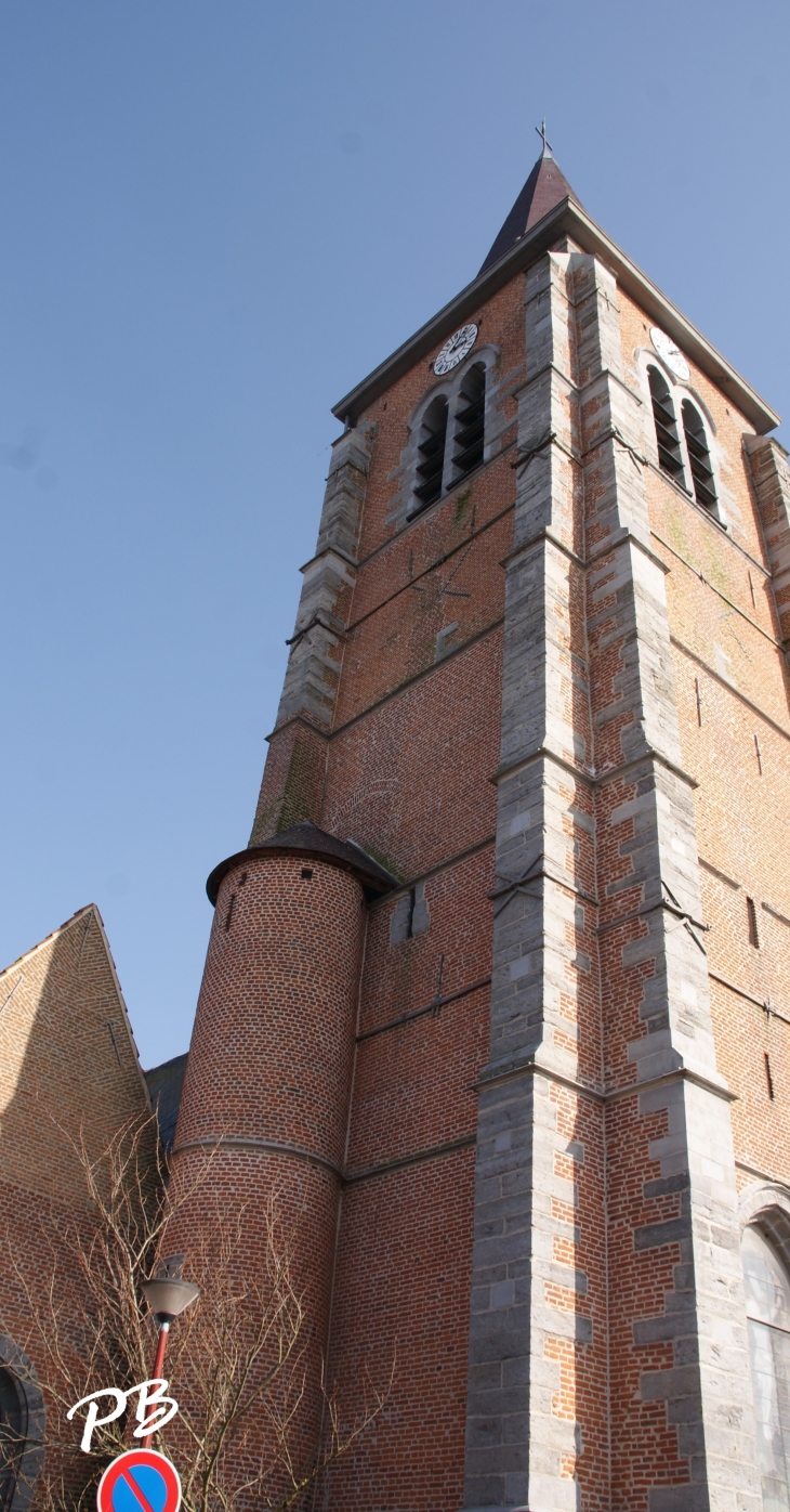  église Saint-Vaast - Leers