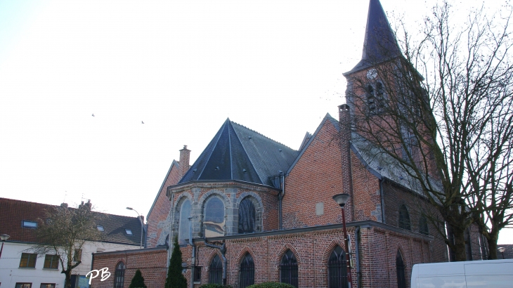  église Saint-Vaast - Leers