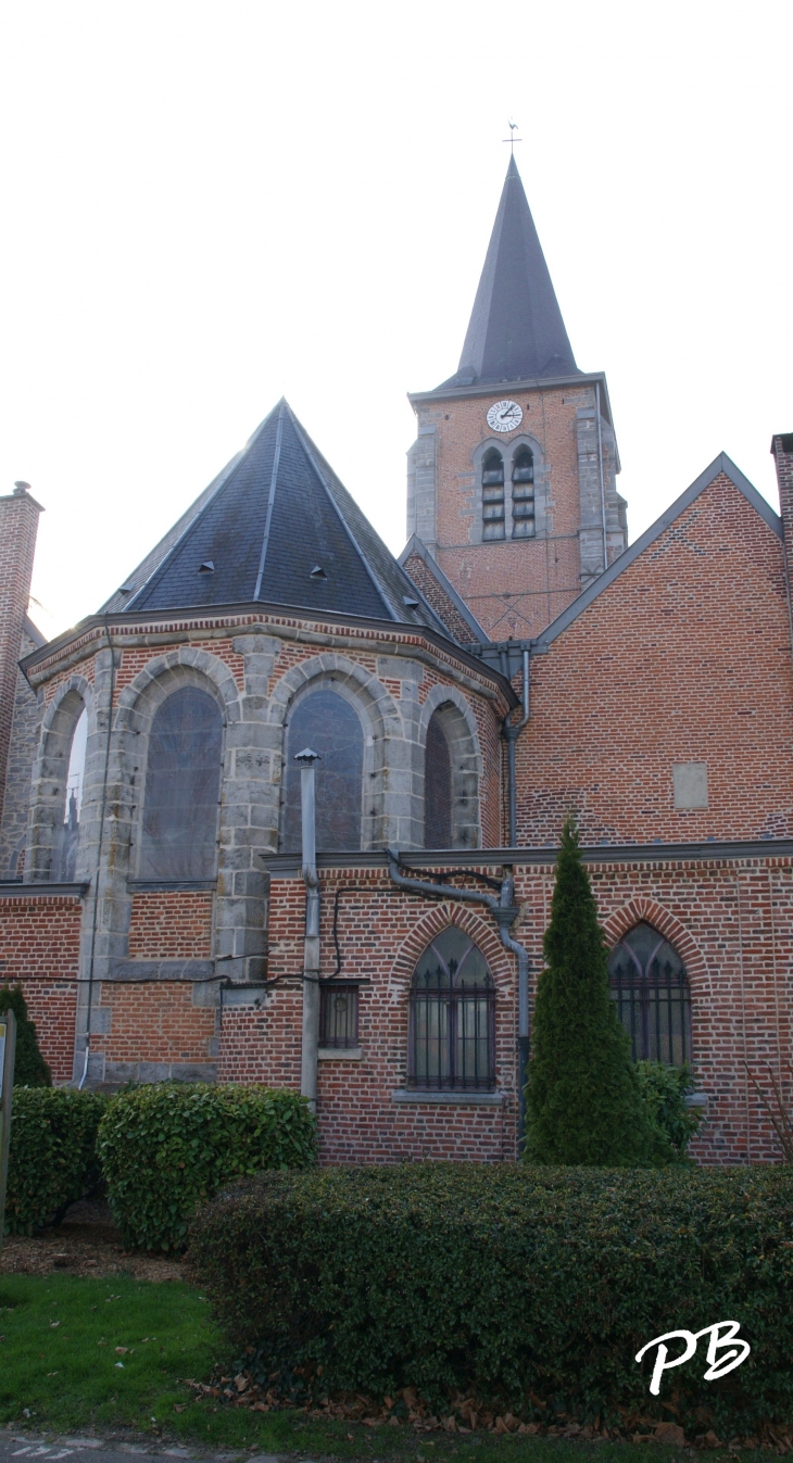  église Saint-Vaast - Leers