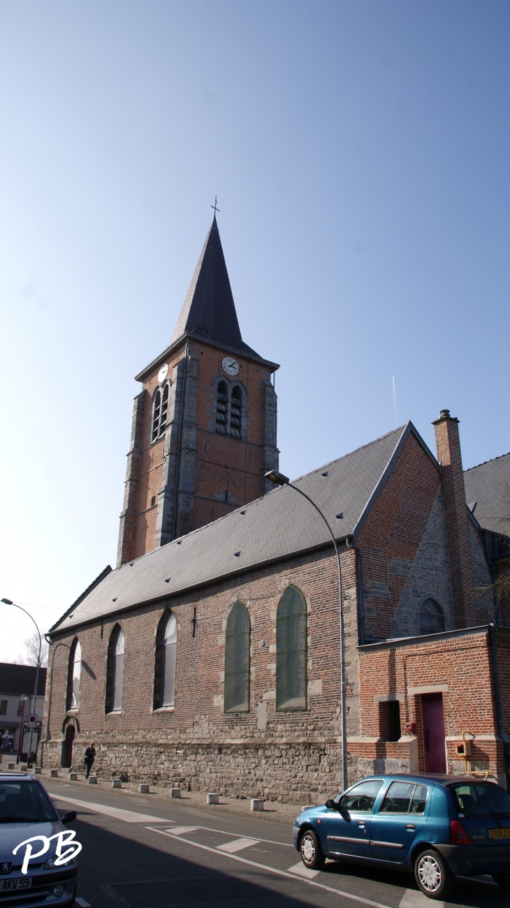  église Saint-Vaast - Leers