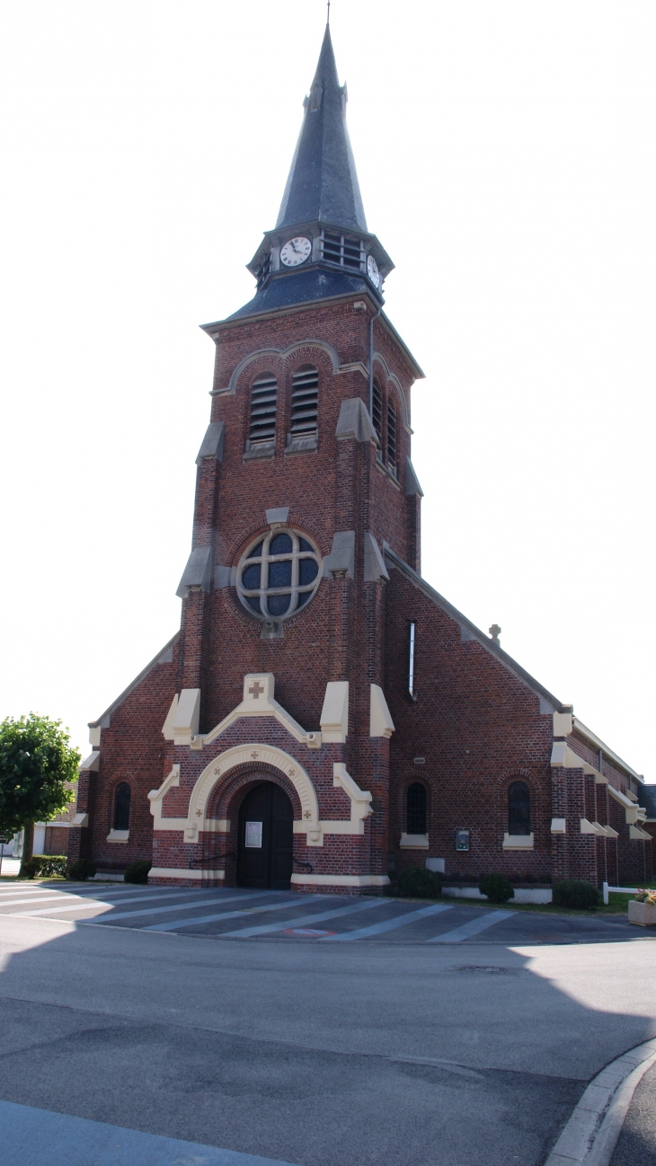 *église Notre-Dame de L'Assomption 19 Em Siècle - Les Moëres