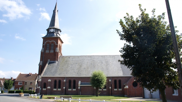 *église Notre-Dame de L'Assomption 19 Em Siècle - Les Moëres