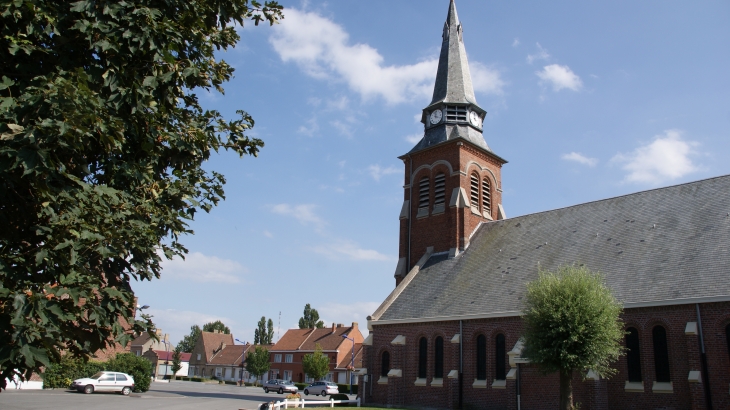 *église Notre-Dame de L'Assomption 19 Em Siècle - Les Moëres