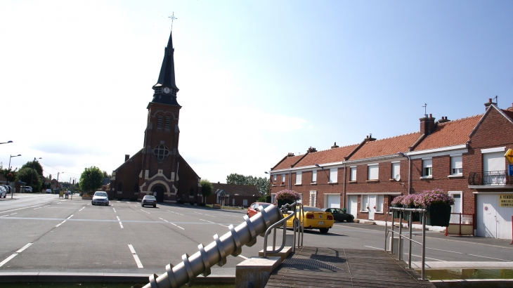 *église Notre-Dame de L'Assomption 19 Em Siècle - Les Moëres