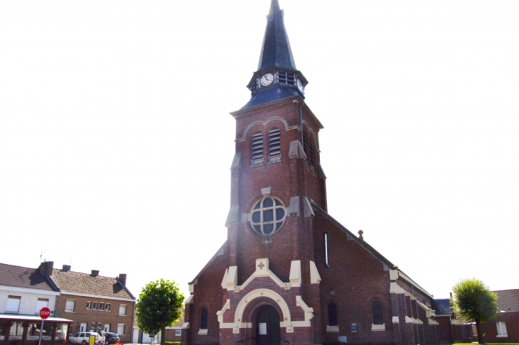 *église Notre-Dame de L'Assomption 19 Em Siècle - Les Moëres