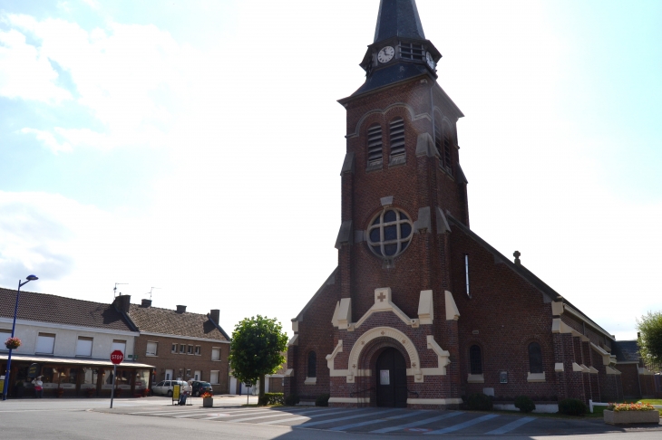 *église Notre-Dame de L'Assomption 19 Em Siècle - Les Moëres