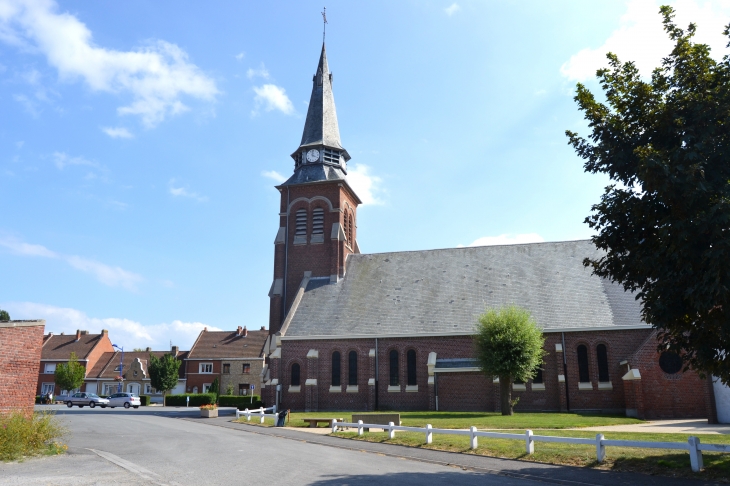 *église Notre-Dame de L'Assomption 19 Em Siècle - Les Moëres